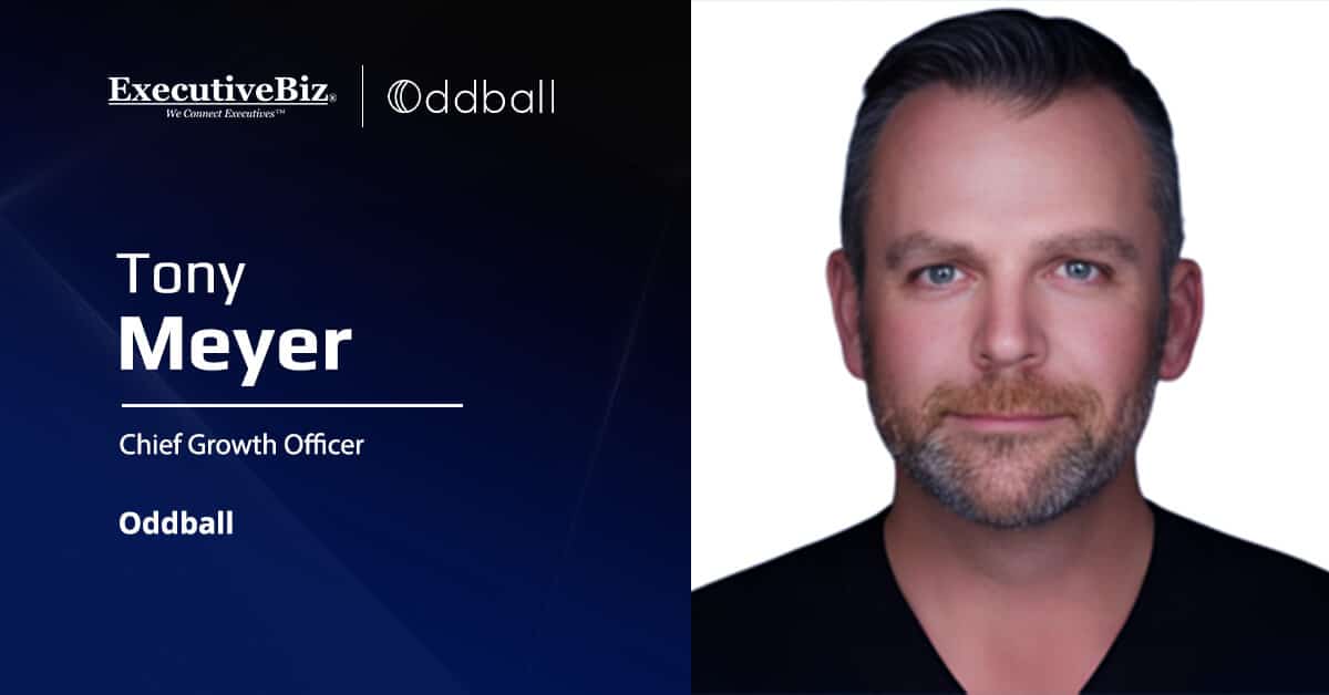 Tony Meyer. The Oddball CGO spoke with ExecutiveBiz about federal IT, AI and pivoting to new longer term, and larger, awards.