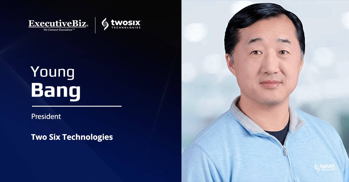 Young Bang. Young Bang Named President of Two Six Technologies.