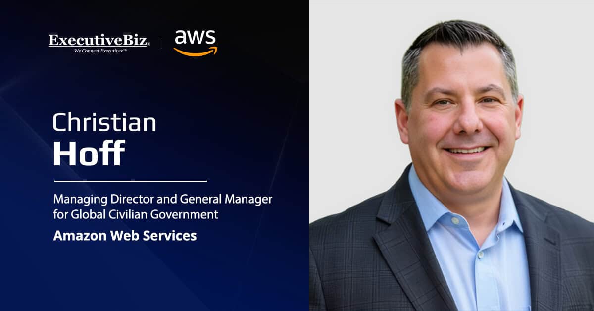 Christian Hoff. The AWS executive sat down for a Spotlight interview to discuss AI, cloud, data security and Amazon Bedrock.