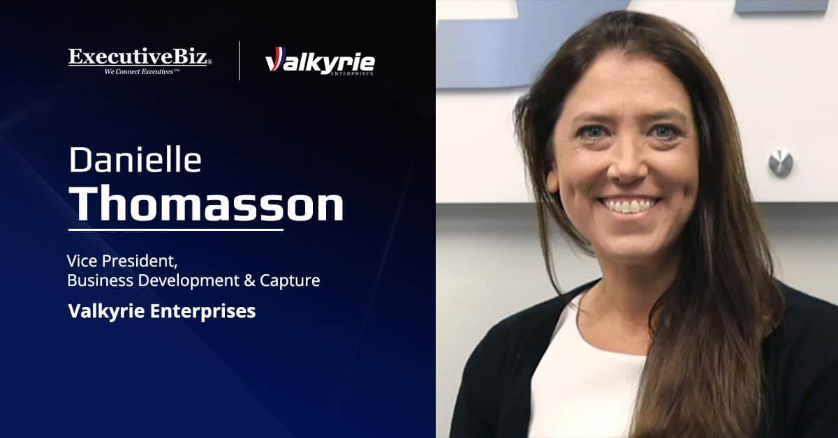 Valkyrie Elevates Danielle Thomasson to VP of Business Development & Capture Danielle Thomasson. Valkyrie Enterprises named Danielle Thomasson vice president of business development and capture.