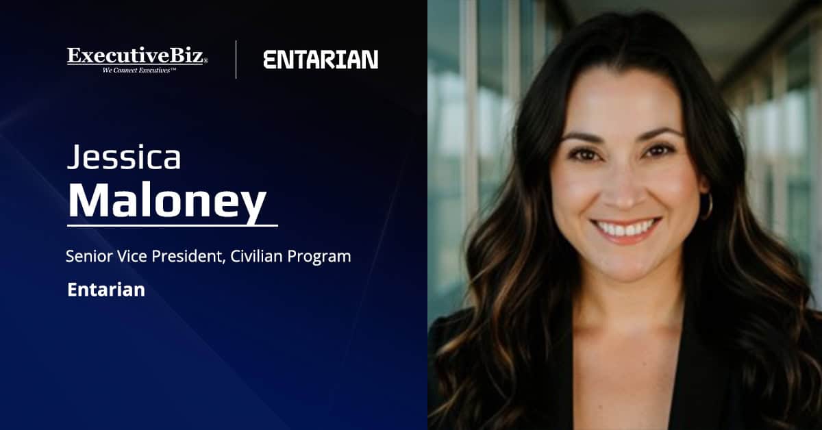 Jessica Maloney. The Entarian SVP discussed the company’s CDC contract to support the NSSP with cloud hosting services.