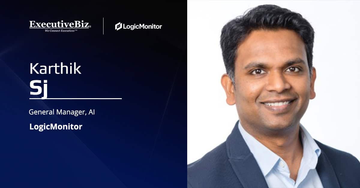 Karthik Sj, general manager for AI at LogicMonitor. Sj commented about LogicMonitor's partnership with IBM and Red Hat