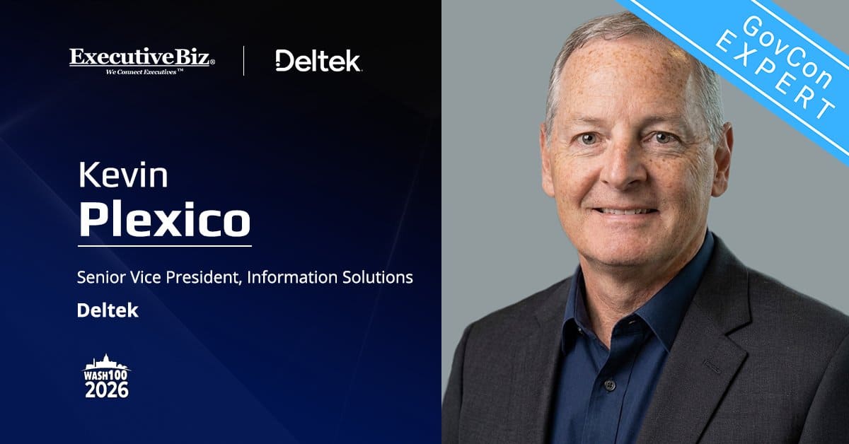 Kevin Plexico. The Deltek SVP spoke with ExecutiveBiz about the latest GovCon Clarity Report and what it revealed about CMMC.
