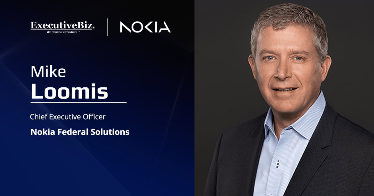 Mike Loomis. Nokia Federal's CEO commented on a newly-launched modular, open-architecture 5G capability.