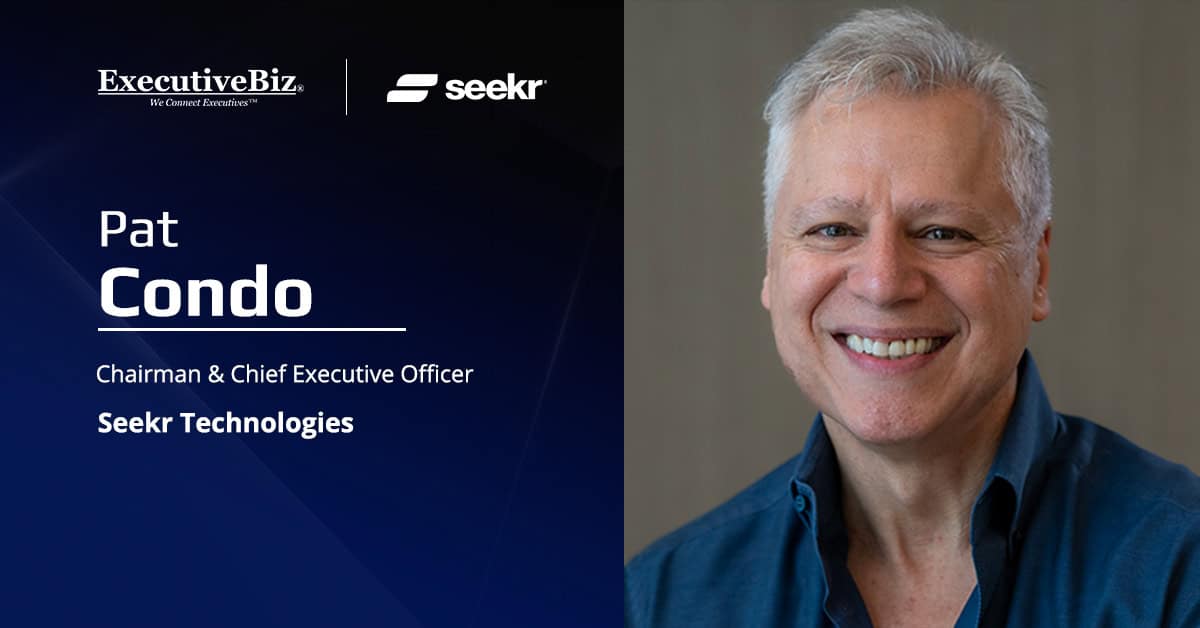 Pat Condo. Seekr's CEO discussed the need for more rigorous standards for AI deployment.