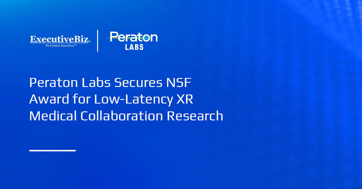 Peraton Labs logo. The NSF award Peraton Labs received has a potential value of $2.6 million.