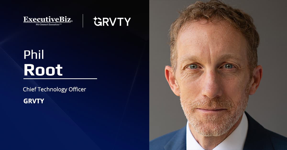 Phil Root. The GRVTY chief technology officer discussed the launch of the company's new Maritime Technologies organization.