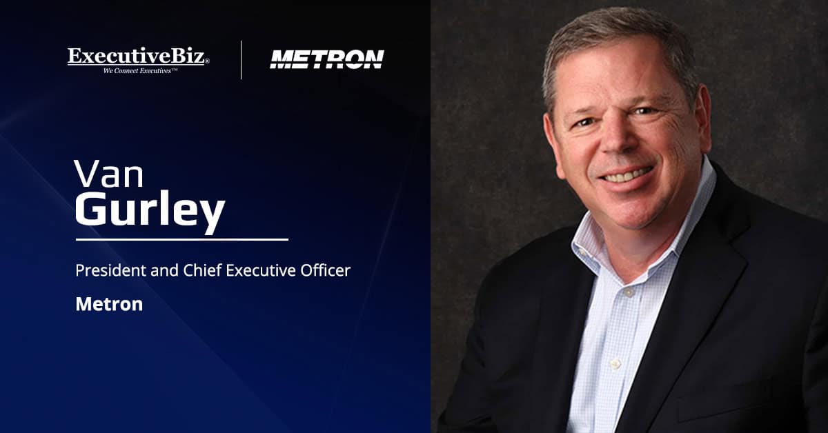 Metron President and CEO Van Gurley. Metron's chief executive commented on his company's partnership with Cellula Robotics.
