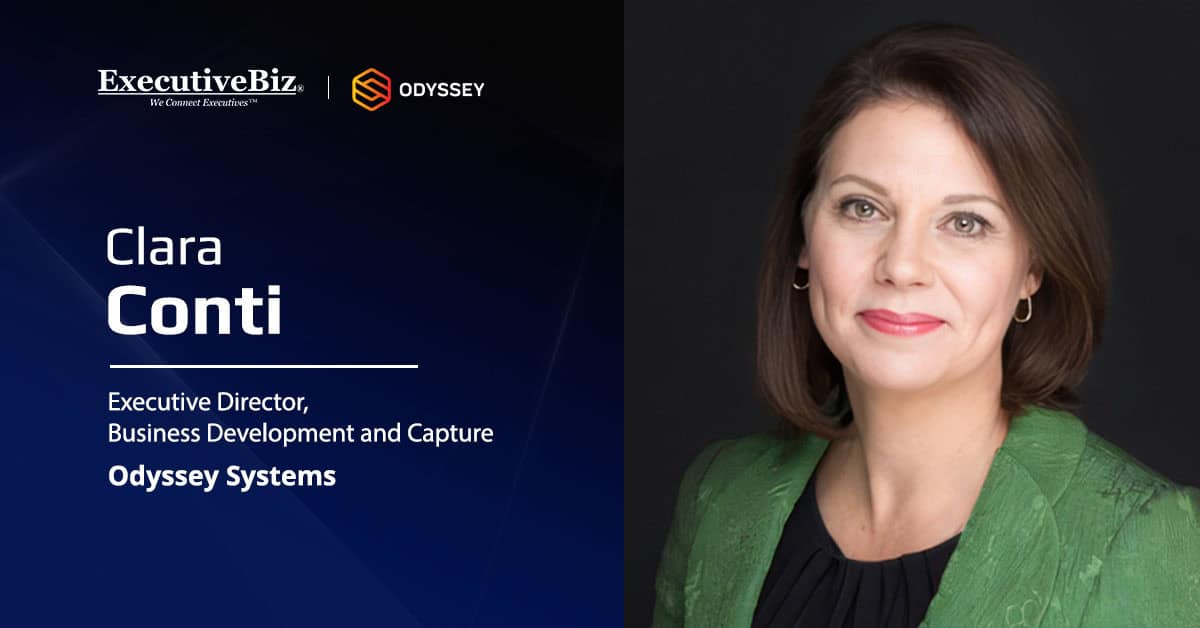 Clara Conti. Odyssey Systems has promoted Clara Conti to executive director of business development and capture.