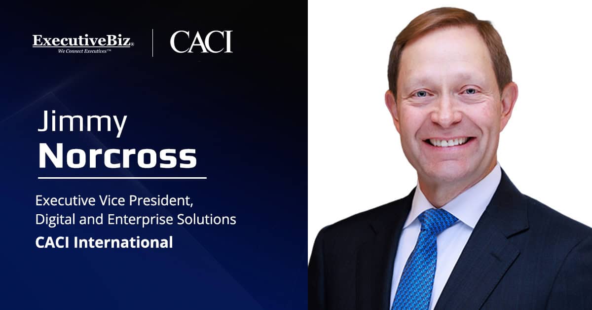 Jimmy Norcross. The CACI EVP for digital and enterprise solutions commented on the "Awardable" designation for Agile ASF.