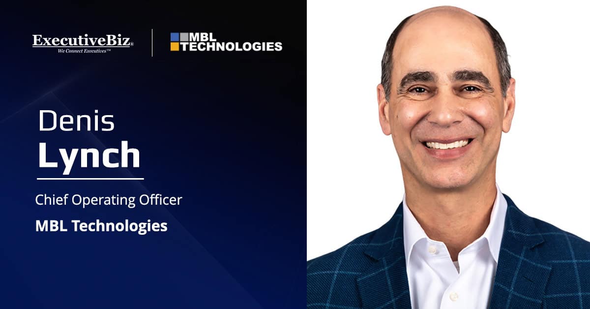 Denis Lynch. The MBL Technologies COO sat down for a Spotlight interview to discuss growing SDVOSBs and privacy.