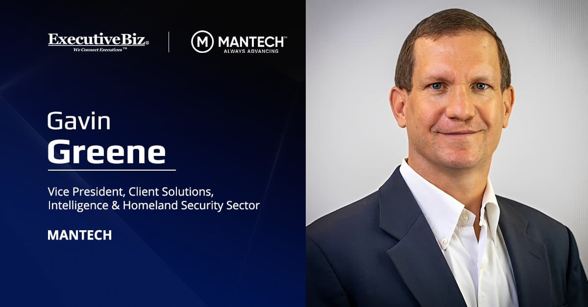 MANTECH’s Gavin Greene on AI, Cybersecurity and the Future of National Security Gavin Greene. MANTECH's Gavin Greene on AI, Cybersecurity and the Future of National Security.