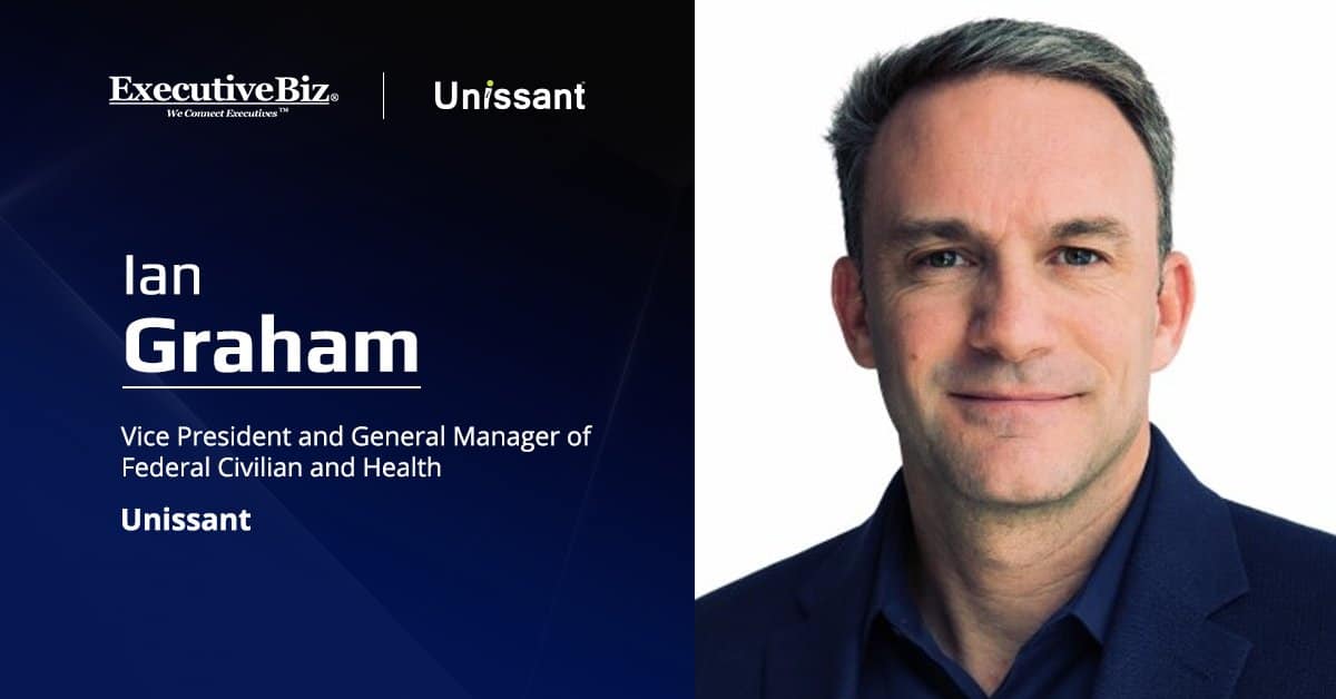 Ian Graham. The Unissant VP and GM sits for a Spotlight interview on AI, federal health and company growth strategy.