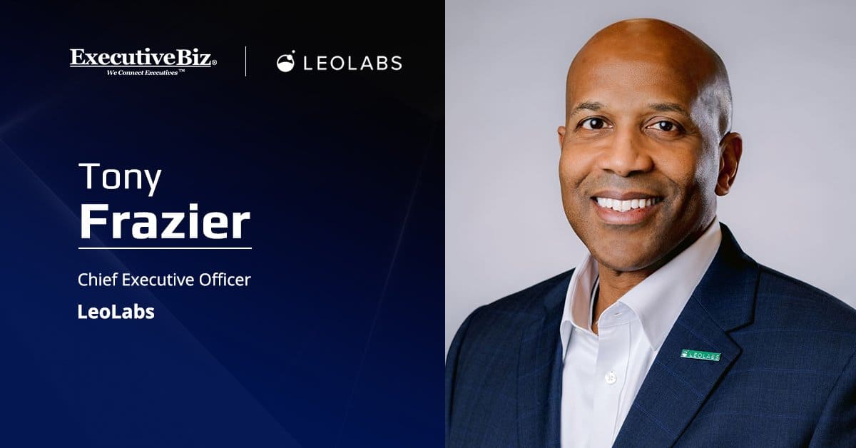 Tony Frazier. The LeoLabs CEO commented on the deployment of the Scout-S search radar in the Indo-Pacific.