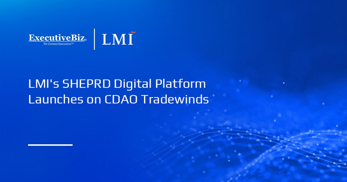 LMI logo. LMI’s SHEPRD digital threat management platform is now available on the DOW CDAO Tradewinds Solutions Marketplace.