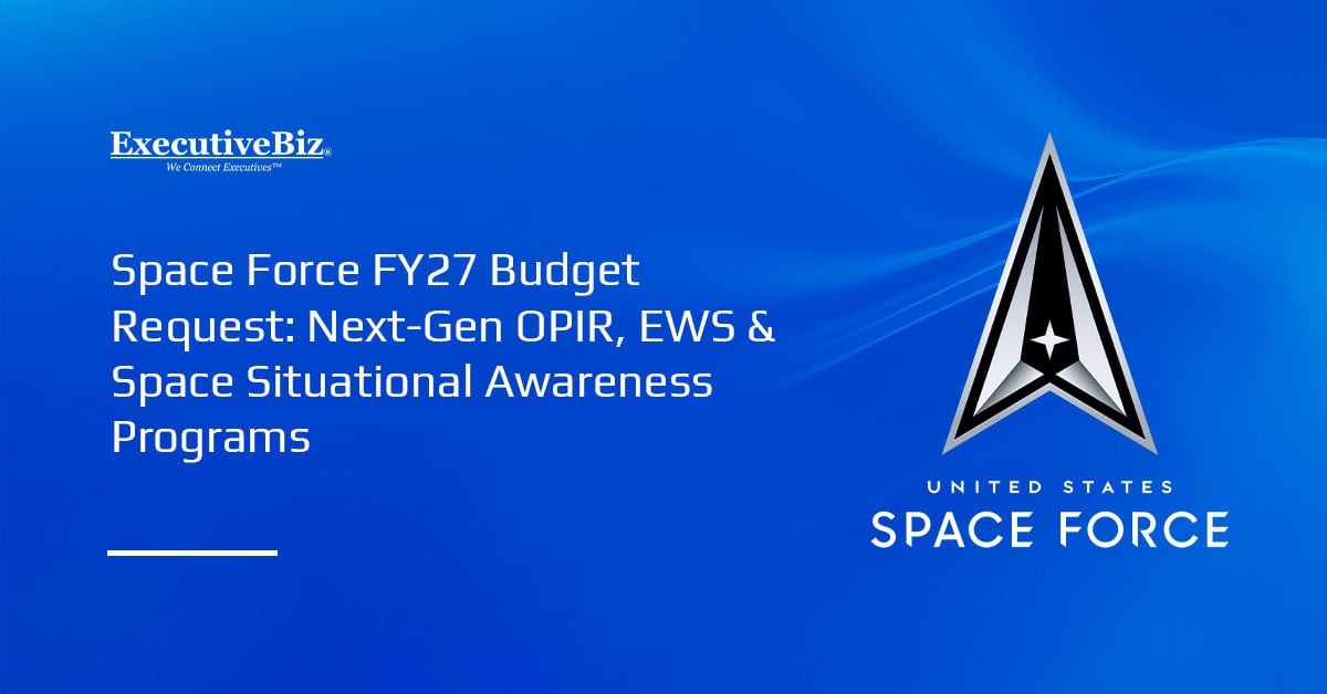 Space Force seal. The Space Force has allocated funding for major initiatives in its fiscal 2027 budget request