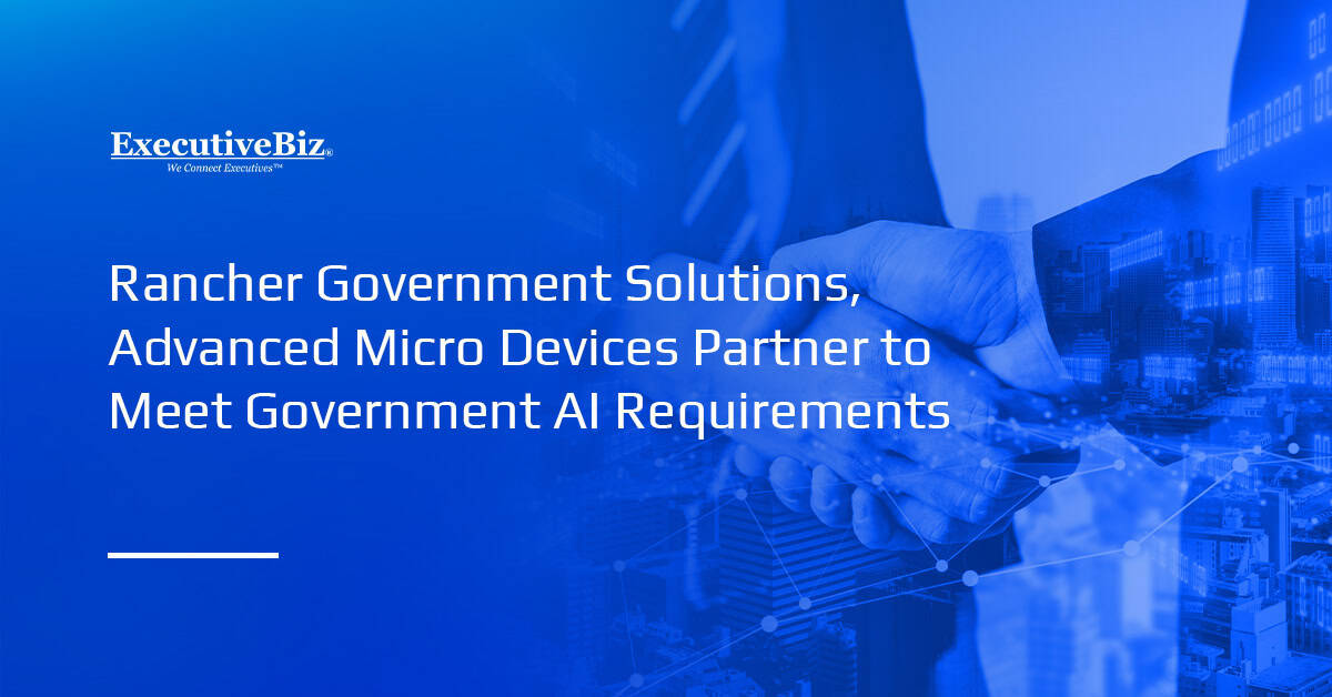 Partnership. AMD and RGS have partnered to design a hardened version of Kubernetes platform to meet government AI needs.
