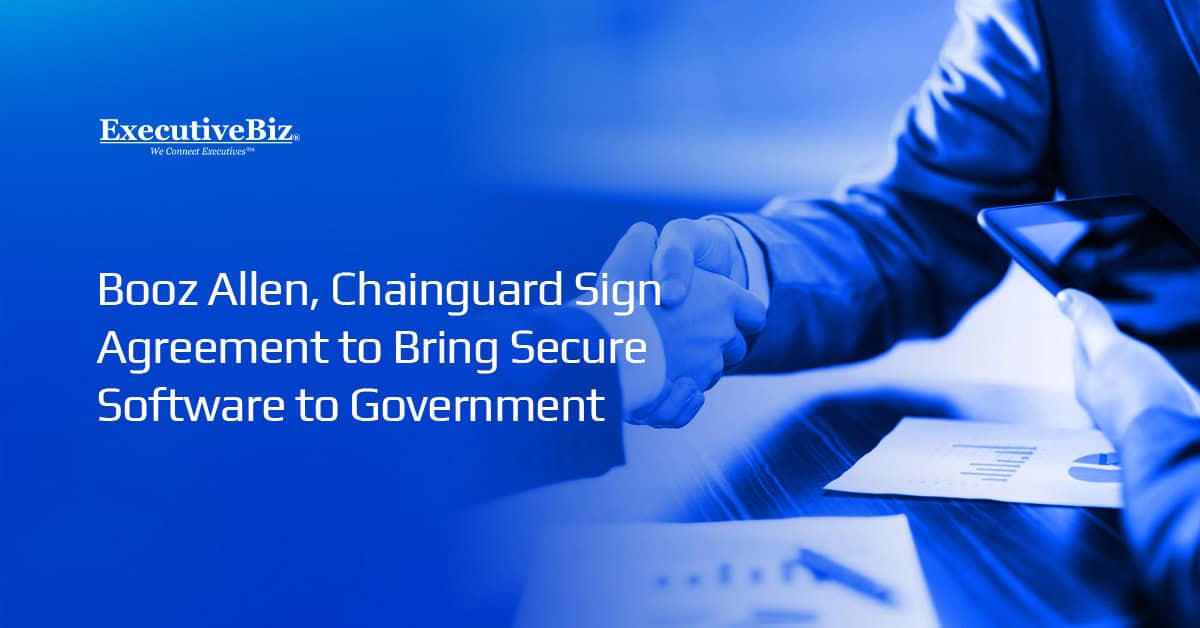 Agreement. Booz Allen and Chainguard have signed an enterprise license agreement to bring secure software to government.