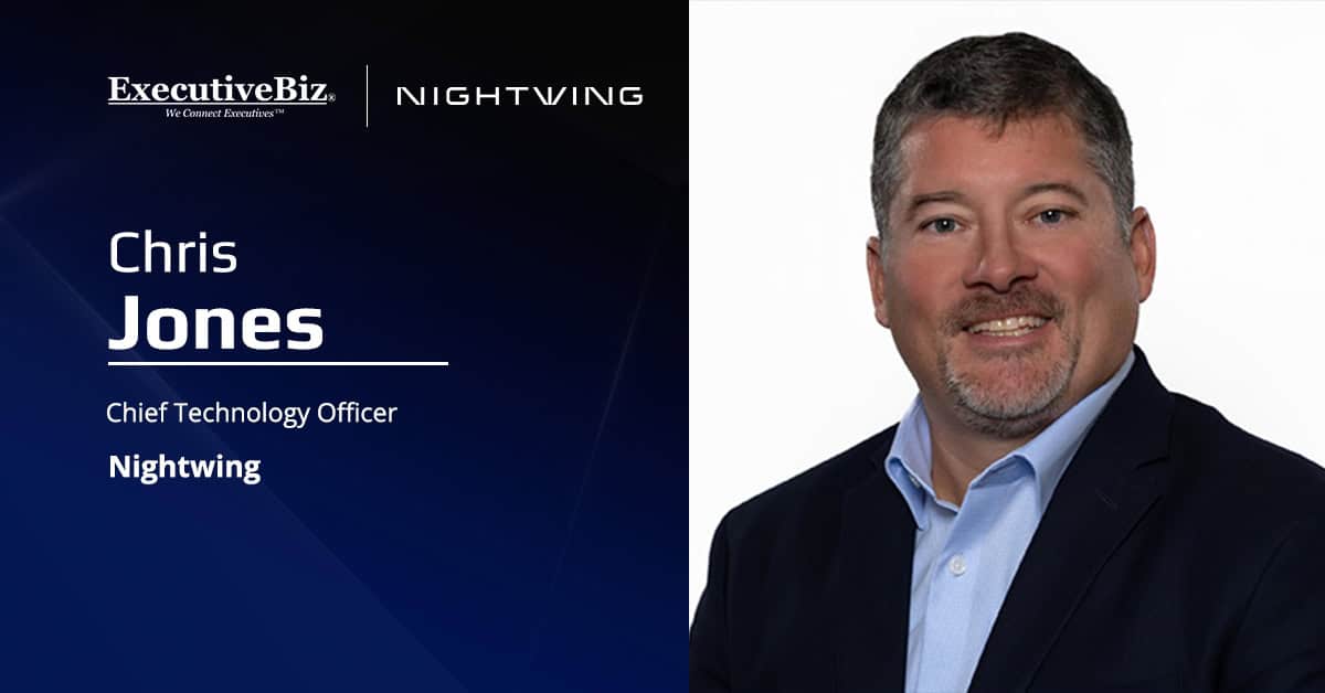 Chris Jones. The Nightwing CTO told ExecutiveBiz that advanced technologies need good acquisition processes for fielding.