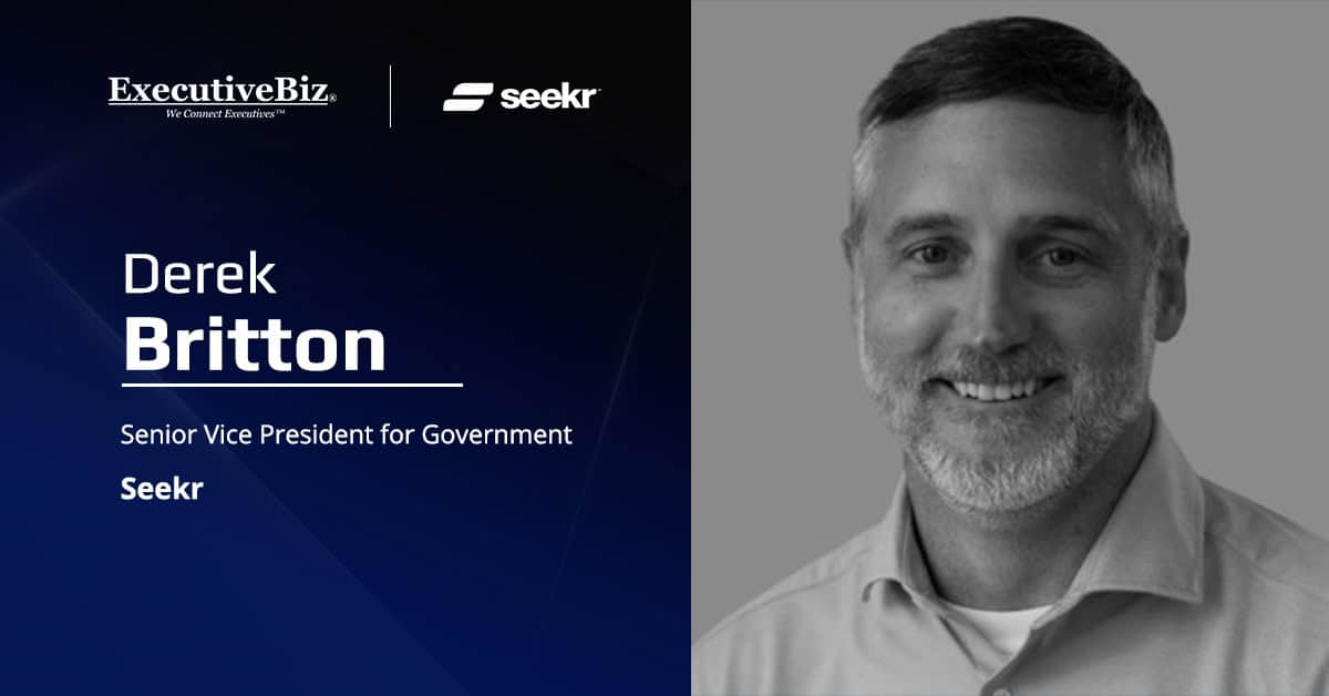Seekr’s Derek Britton: Agencies Should Make AI Outputs Defensible to Tackle High-Stakes Work Derek Britton. The Seekr SVP said AI outputs must be made defensible and auditable to address high-stakes government work.