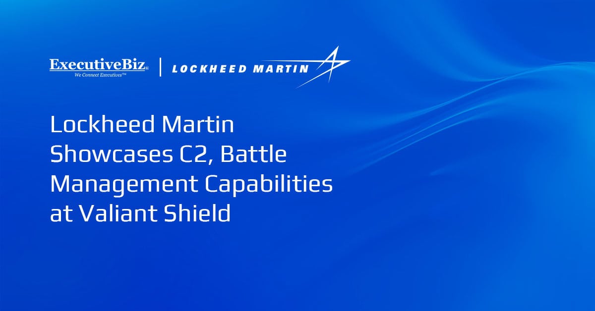 Lockheed Martin logo. Lockheed Martin showcased command-and-control and battle management capabilities during Valiant Shield.