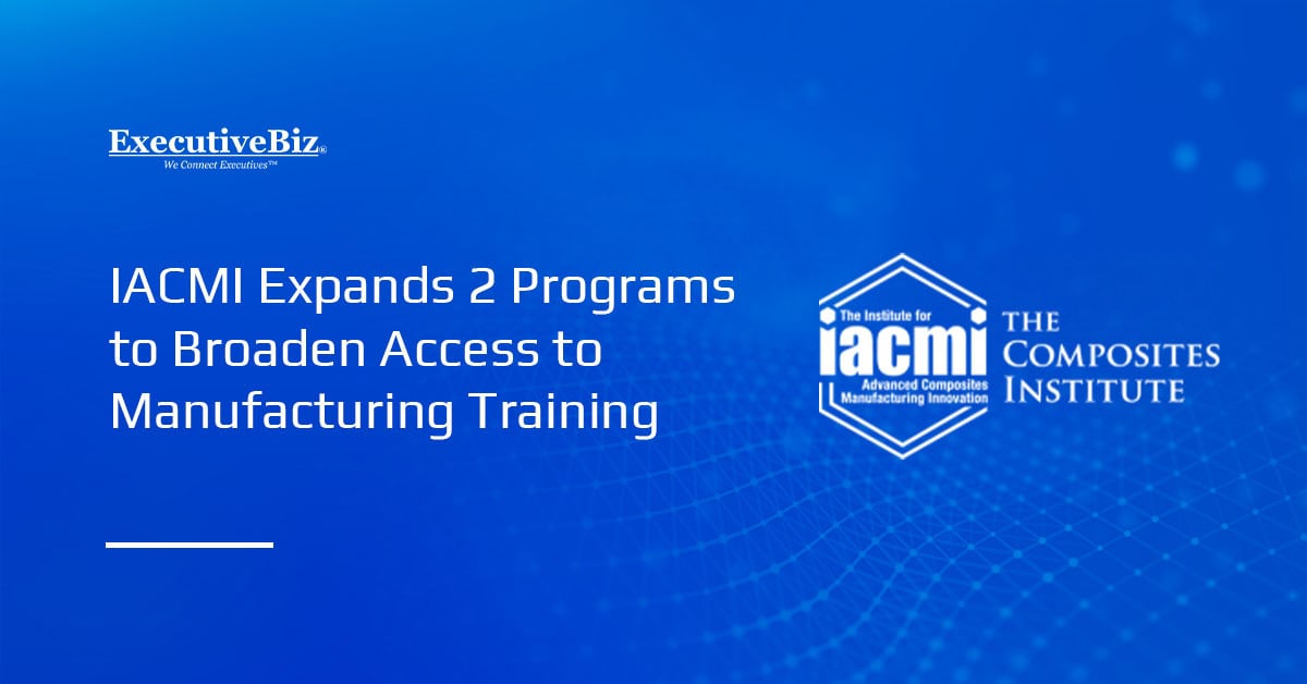 IACMI - The Composites Institute logo. IACMI has announced plans to expand its ACE and METAL workforce development programs
