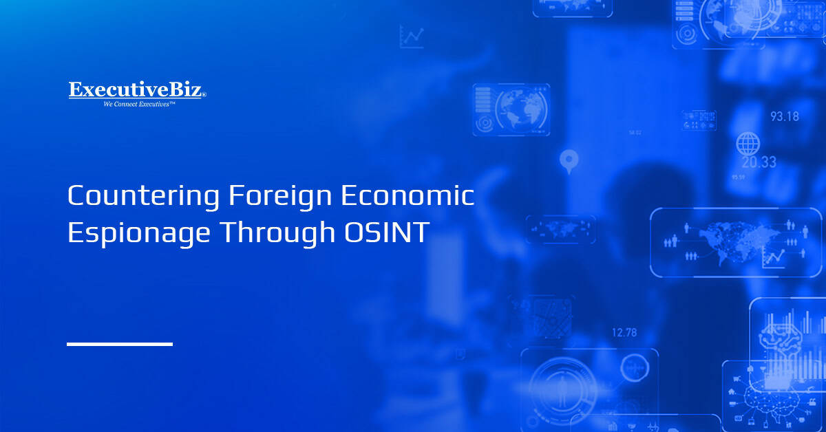 Why OSINT Is Crucial to Stopping State-Sponsored Economic Espionage OSINT. OSINT is intelligence derived exclusively from publicly or commercially available information