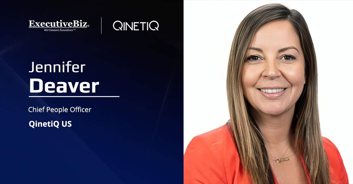Jennifer Deaver. QinetiQ US has promoted Jennifer Deaver from talent acquisition head to chief people officer.