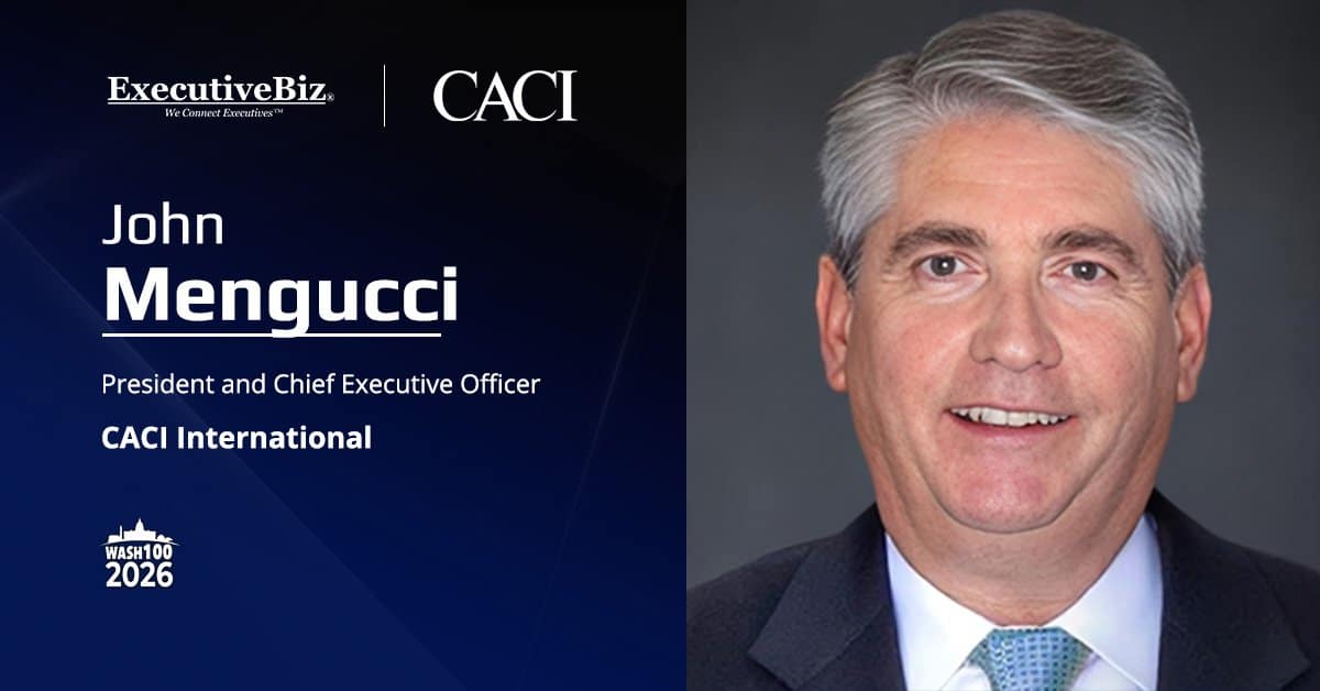 John Mengucci. The CACI President and CEO commented on their DOW contract to deploy SkyValor in the southern border.