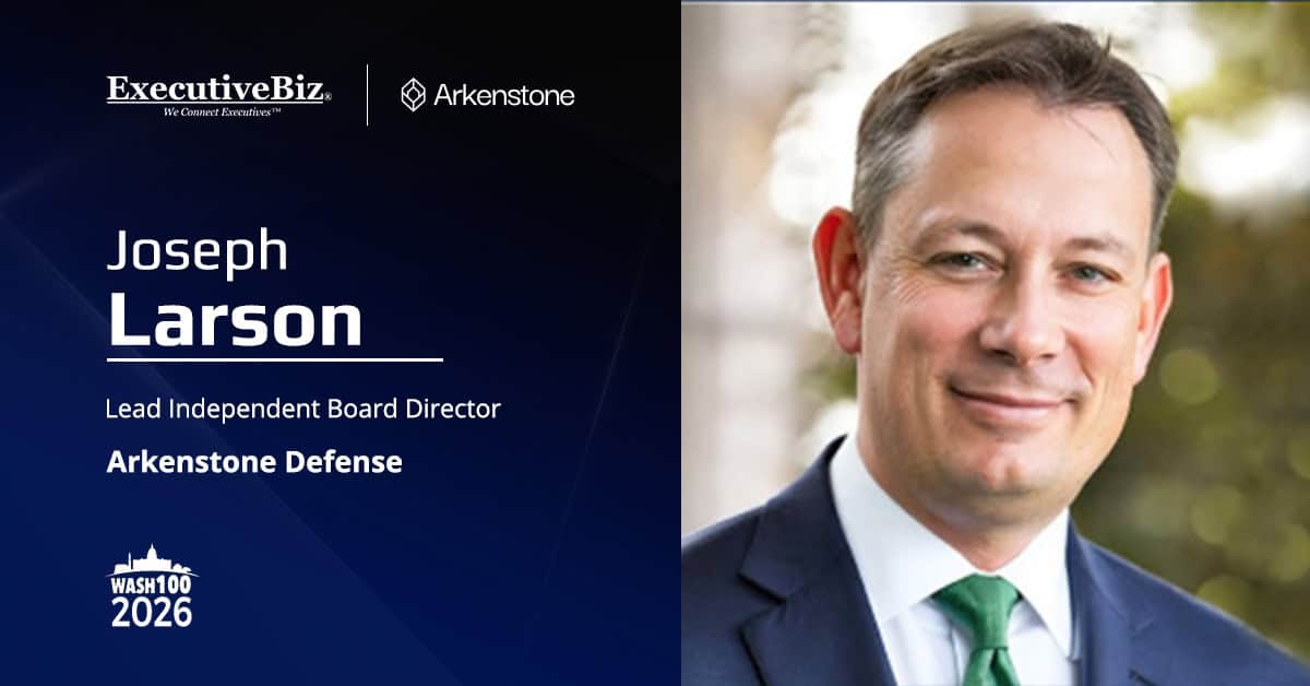 Joseph Larson. The OpenAI VP has joined Arkenstone Defense's board as lead independent director.