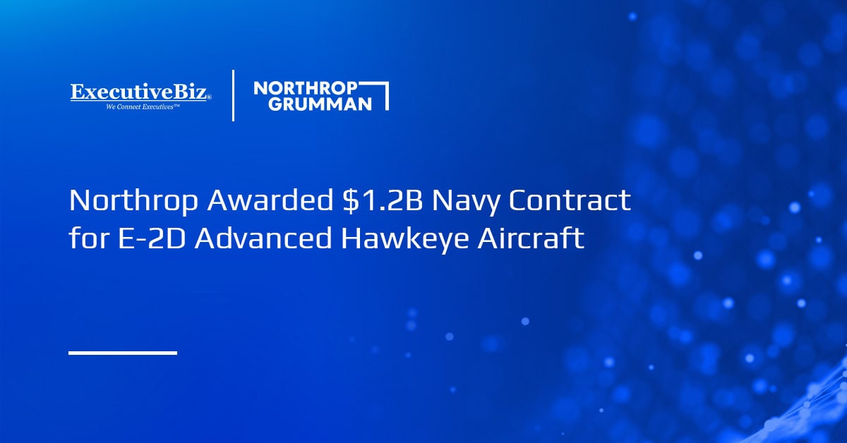 Northrop logo. Northrop has secured a Navy contract to produce three E-2D Advanced Hawkeye Block II aircraft.