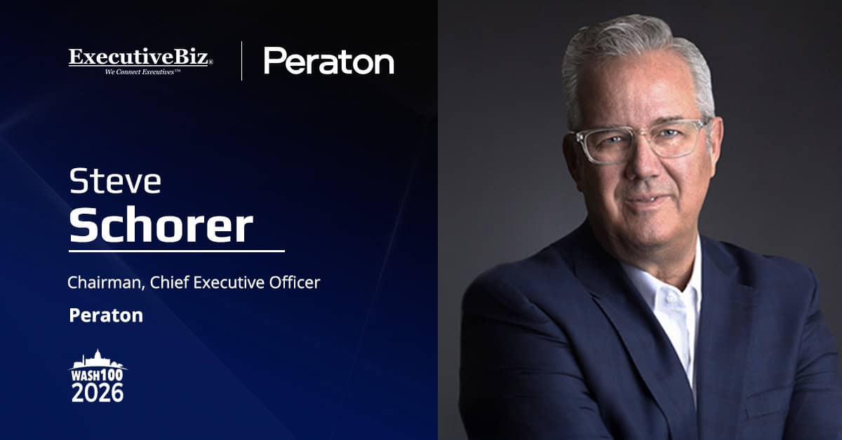 Steve Schorer. The Peraton CEO commented on the launch of Peraton[x], an enterprise agentic AI platform.