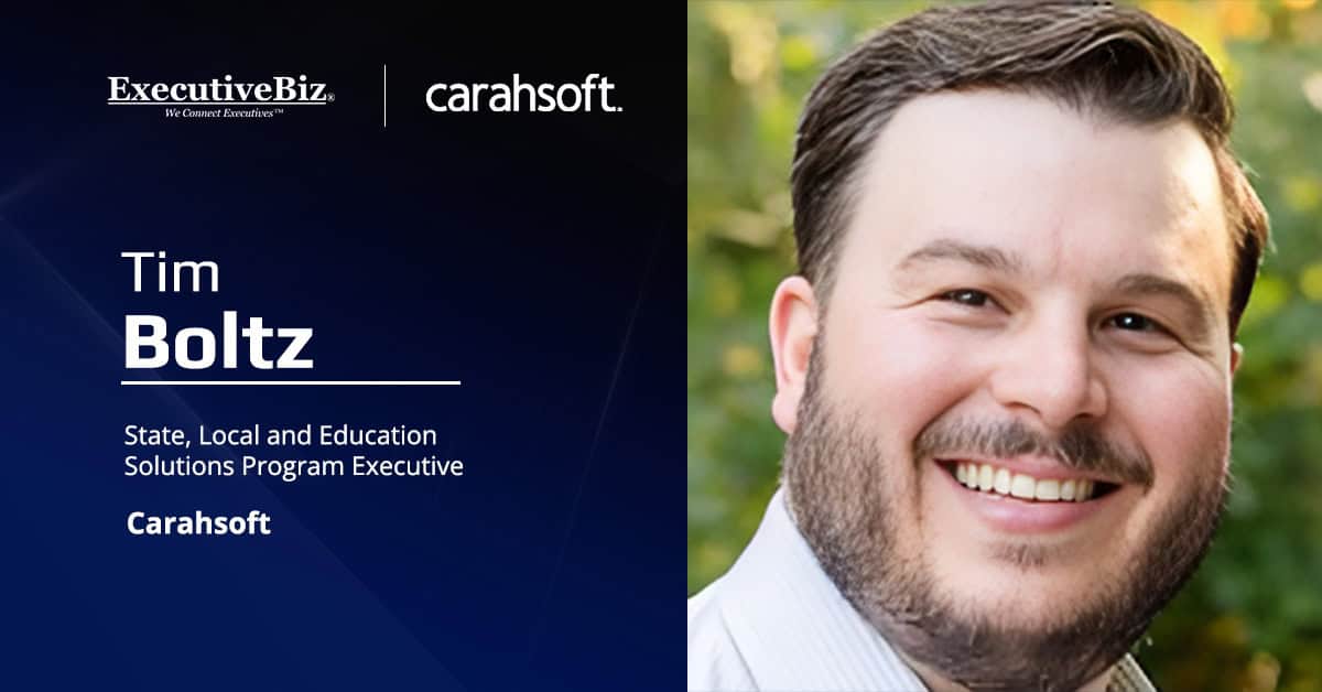 Carahsoft’s Tim Boltz: Why Private Cloud Is the Key to AI-Ready Government Tim Boltz. The Carahsoft executive sat down with ExecutiveBiz to discuss how private cloud is cruicial to AI readiness.