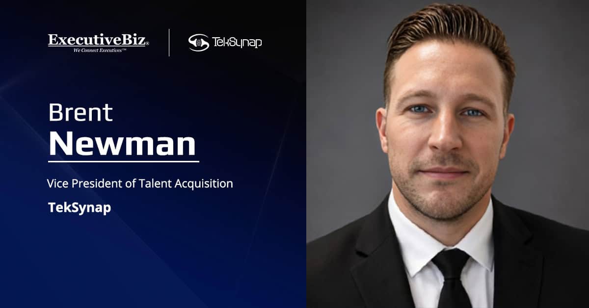 Brent Newman Named Talent Acquisition Lead at TekSynap Brent Newman. The former GovCIO director said he is honored to join TekSynap as talent acquisition VP.
