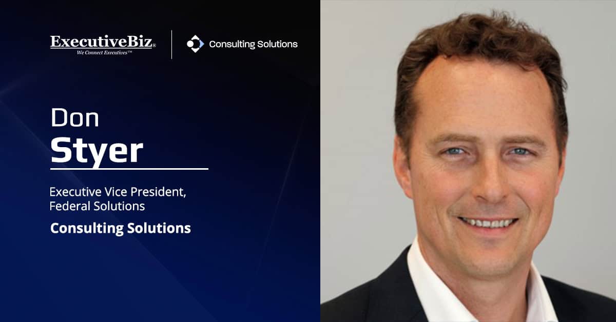 Former Serco CTO Don Styer Named Consulting Solutions EVP of Federal Solutions Don Styer. Consulting Solutions named former Serco NA executive Don Styer as executive vice president of federal solutions.