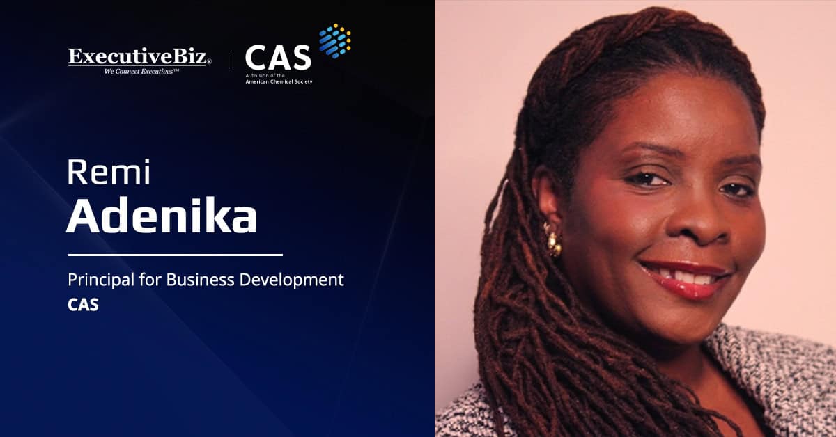CAS’ Remi Adenika: Chemistry Is the Key to Federal Supply Chain Security CAS’ Remi Adenika: Chemistry Is the Key to Federal Supply Chain Security