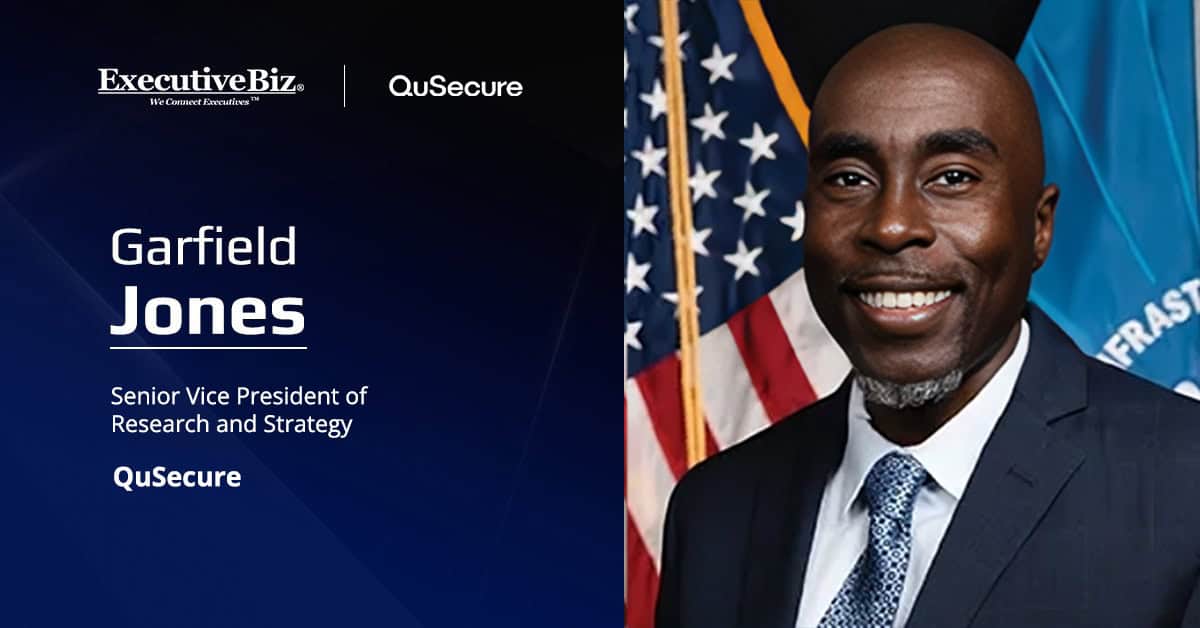 Garfield Jones. The QuSecure SVP said  quantum computers capable of breaking encryption are expected in 2029.