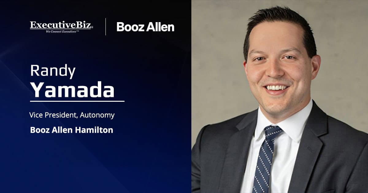 Randy Yamada. The Booz Allen VP discussed securing Navy UV fleet updates.