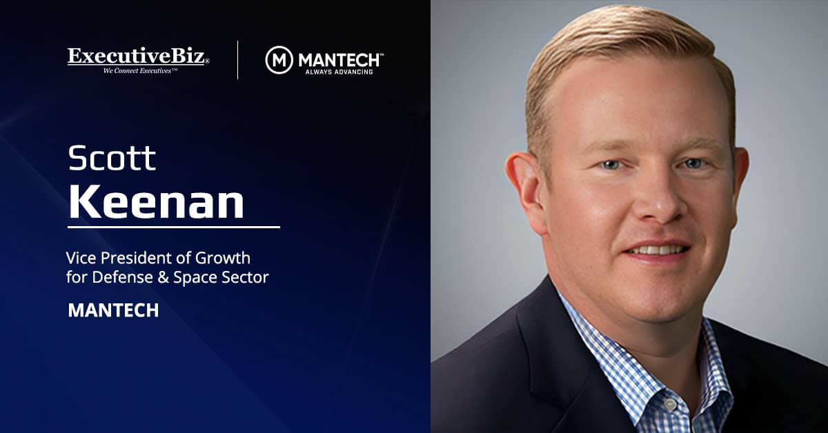 MANTECH Names Scott Keenan VP of Growth for Defense & Space Scott Keenan. MANTECH has appointed Scott Keenan as vice president of growth for defense & space sector.