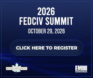 Axonius, Elastic Unveil Integration to Strengthen Federal Network Visibility - top government contractors 2026 FedCiv Summit banner. The Potomac Officers Club will host the event Oct. 29 to explore AI adoption and federal civilian technology priorities.