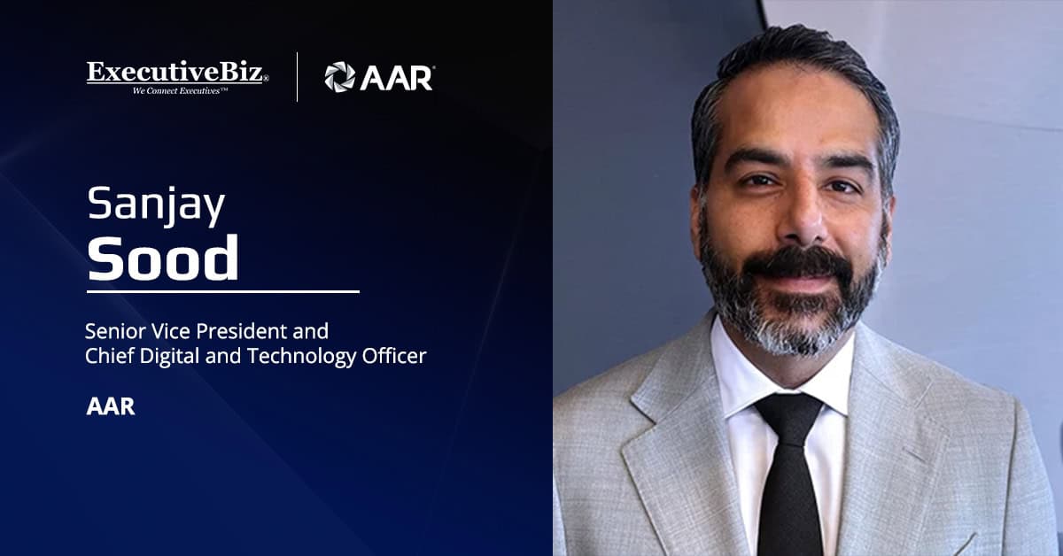 AAR Taps Former CDW Executive Sanjay Sood as SVP, Chief Digital & Technology Officer AAR Taps Former CDW Executive Sanjay Sood as SVP, Chief Digital & Technology Officer
