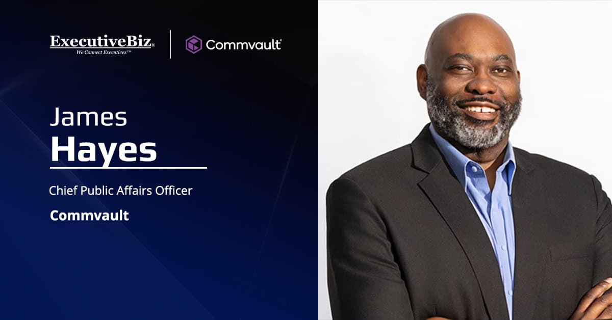 James Hayes Joins Commvault as Chief Public Affairs Officer James Hayes Joins Commvault as Chief Public Affairs Officer