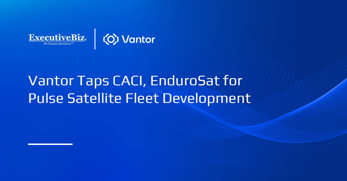 Vantor Taps CACI, EnduroSat for Pulse Satellite Fleet Development