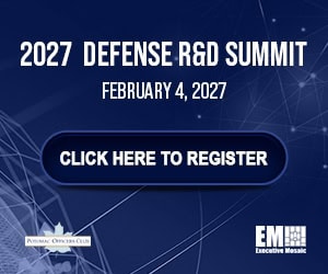 2027 Defense R&D Summit CGI Federal promo 2027 Defense R&D Summit. Government and industry leaders working on defense research and development priorities will attend the Potomac Officers Club event.