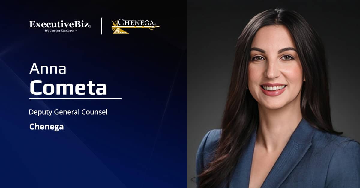 Chenega Promotes Veteran Alaska Attorney Anna Cometa to Deputy General Counsel Chenega Promotes Veteran Alaska Attorney Anna Cometa to Deputy General Counsel